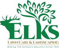 Elks Lawn Care Logo
